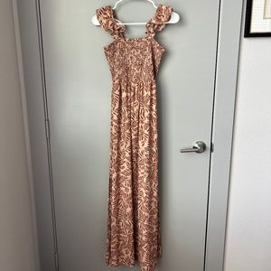 Tropical Maxi Dress Size XS